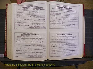 Richmond Marriages, Book XX, 1946-1948 P 454-455.JPG