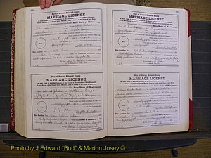 Richmond Marriages, Book XX, 1946-1948 P 496-497.JPG