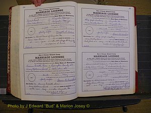 Richmond Marriages, Book XX, 1946-1948 P 536-537.JPG