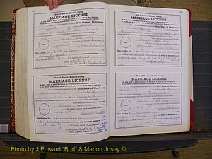 Richmond Marriages, Book XX, 1946-1948 P 540-541.JPG
