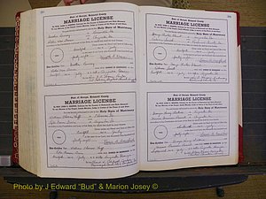 Richmond Marriages, Book XX, 1946-1948 P 592-593.JPG