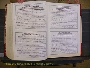 Richmond Marriages, Book XX, 1946-1948 P 632-633.JPG