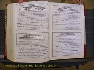 Richmond Marriages, Book XX, 1946-1948 P 636-637.JPG