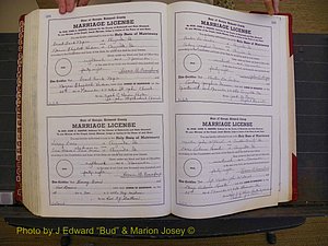 Richmond Marriages, Book XX, 1946-1948 P 694-695.JPG