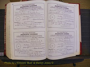 Richmond Marriages, Book XX, 1946-1948 P 698-699.JPG
