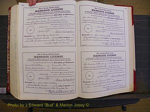 Richmond Marriages, Book XX, 1946-1948 P 716-717.JPG