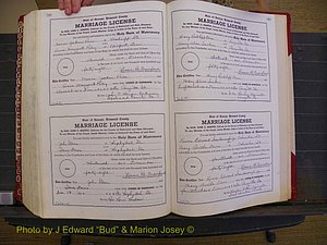 Richmond Marriages, Book XX, 1946-1948 P 718-719.JPG