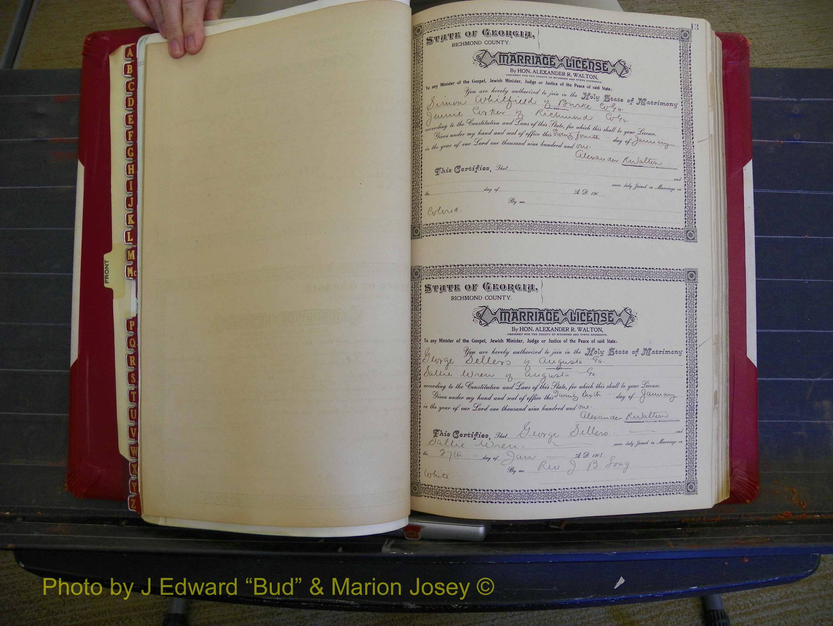 Richmond Marriages, Book Y, 1901 P 013.JPG