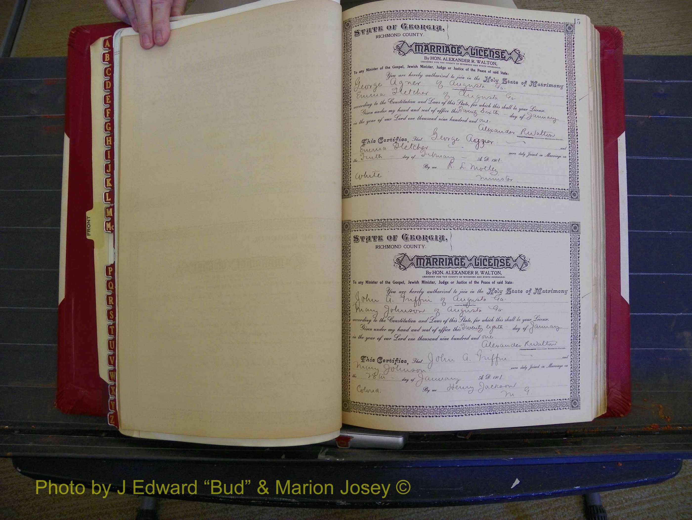 Richmond Marriages, Book Y, 1901 P 015.JPG