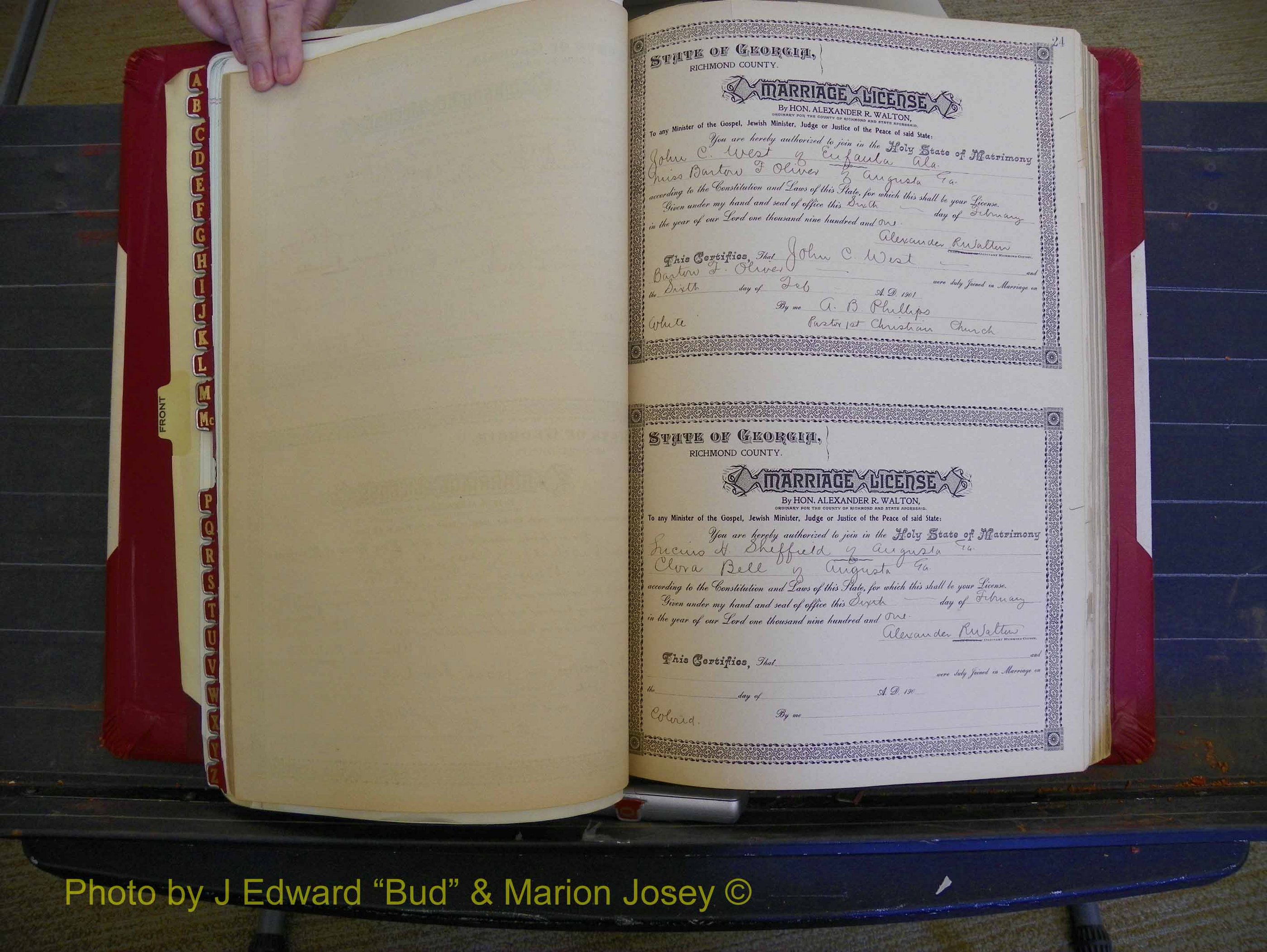 Richmond Marriages, Book Y, 1901 P 024.JPG