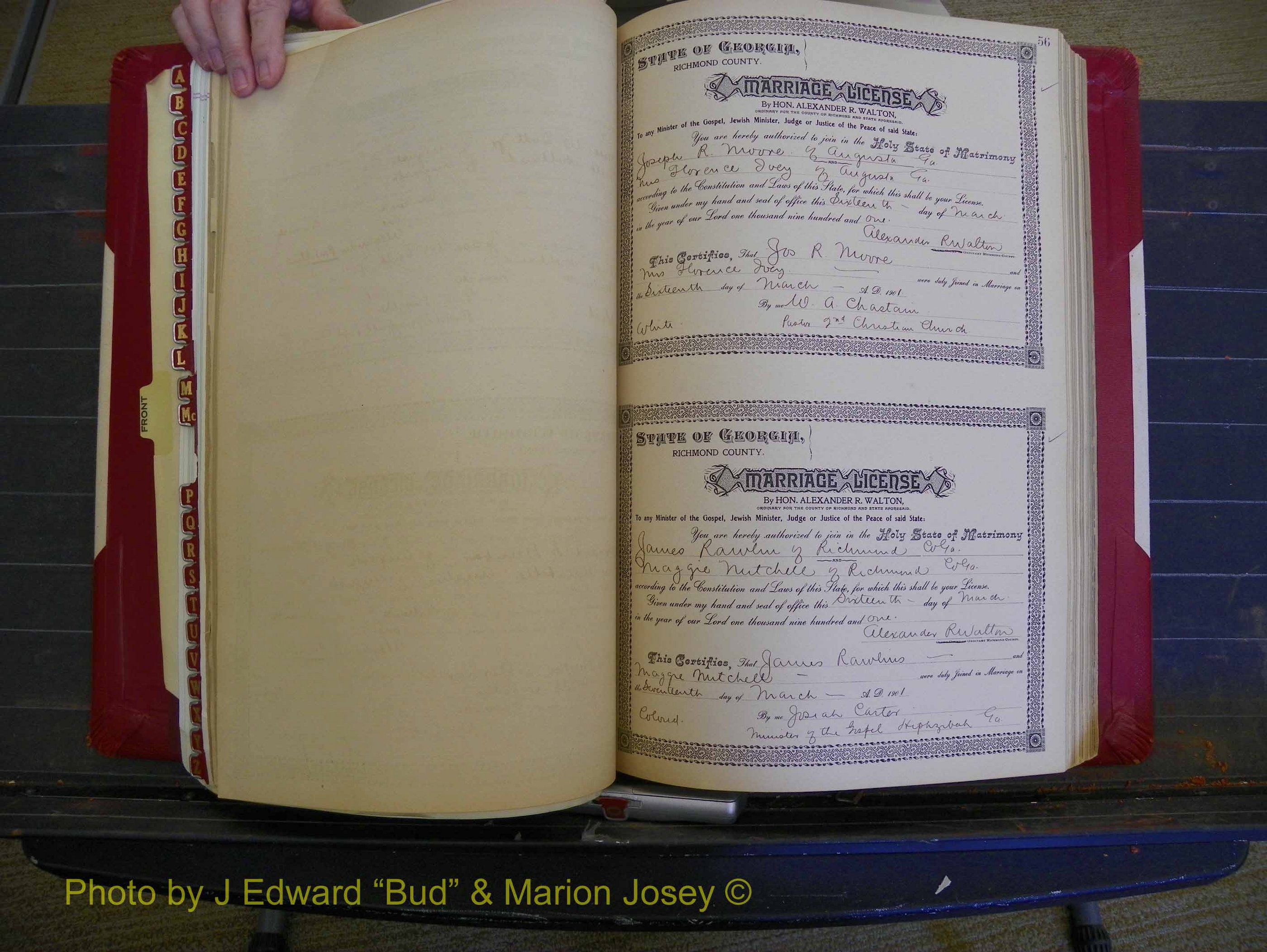 Richmond Marriages, Book Y, 1901 P 056.JPG