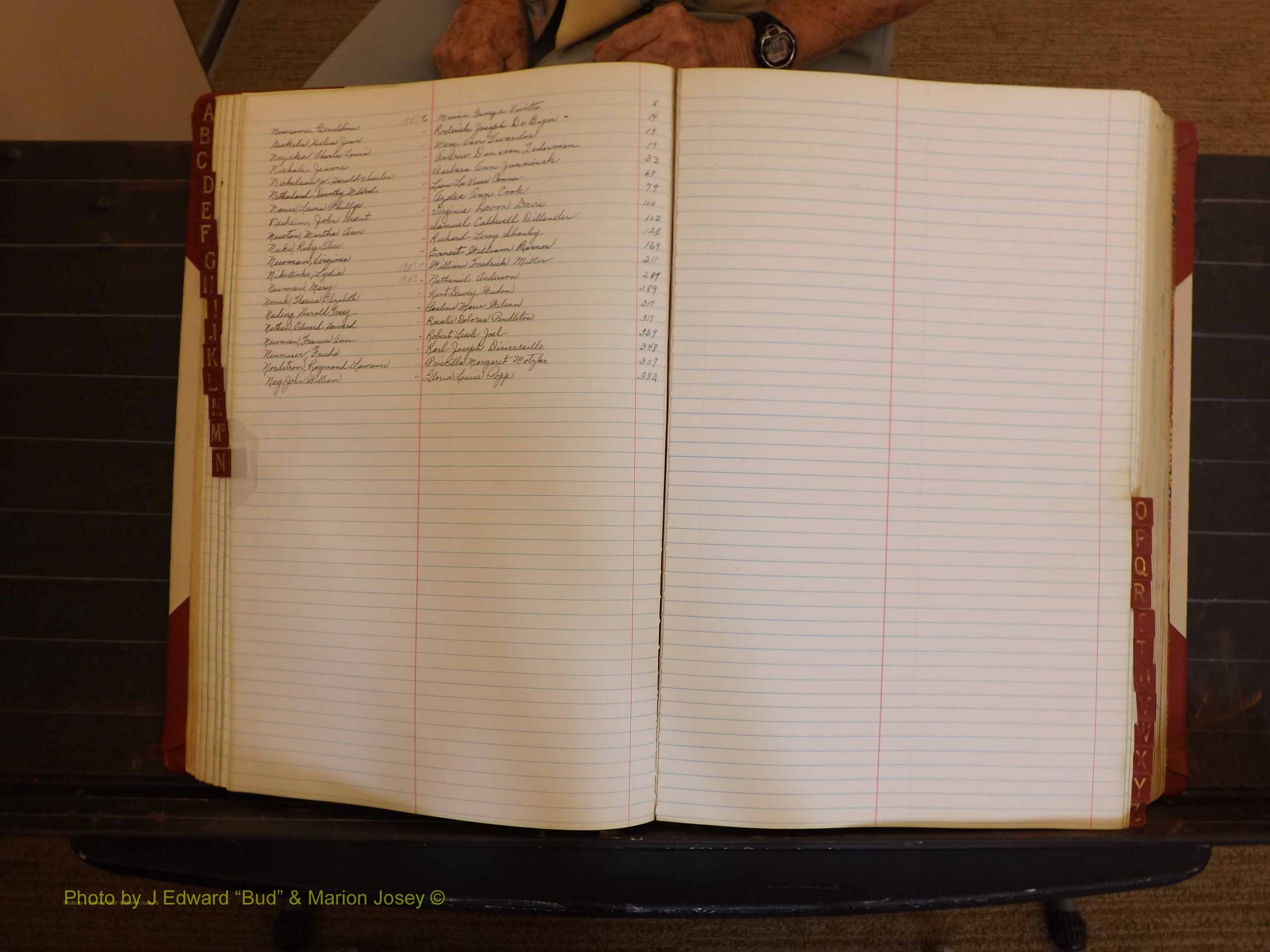 Richmond Marriages, ZZ, 1951-1952 Index N (20).JPG