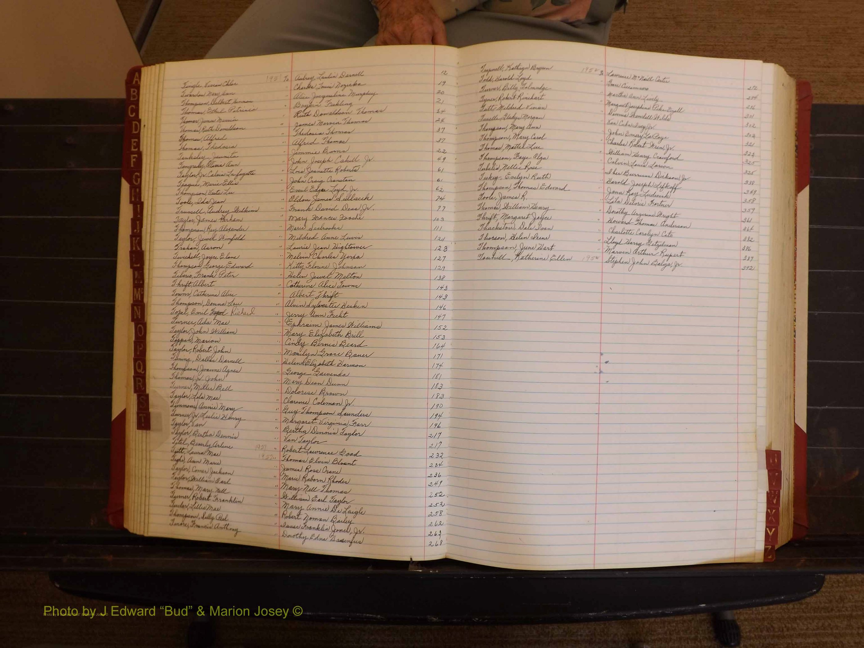 Richmond Marriages, ZZ, 1951-1952 Index T (27).JPG
