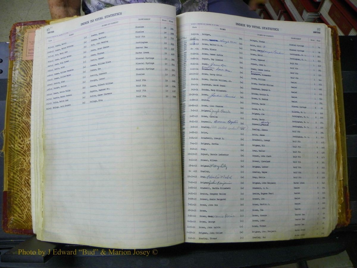 Richmond Births, A-Z, 1914-1945 028.JPG