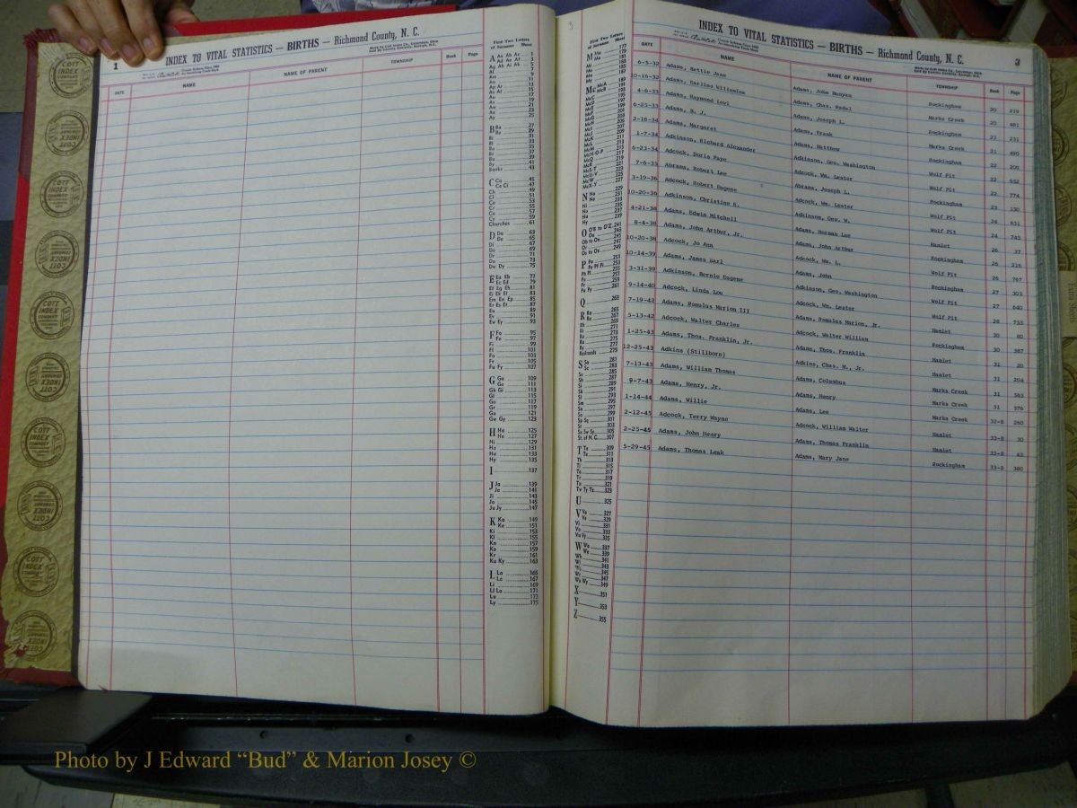 Richmond Births, A-Z, 1914-1945 302.JPG