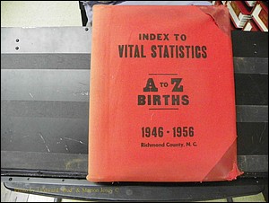 Richmond Births, A-Z, 1946-1989 001.JPG