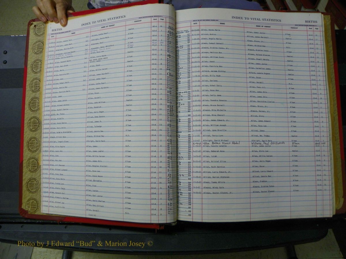 Richmond Births, A-Z, 1946-1989 258.JPG