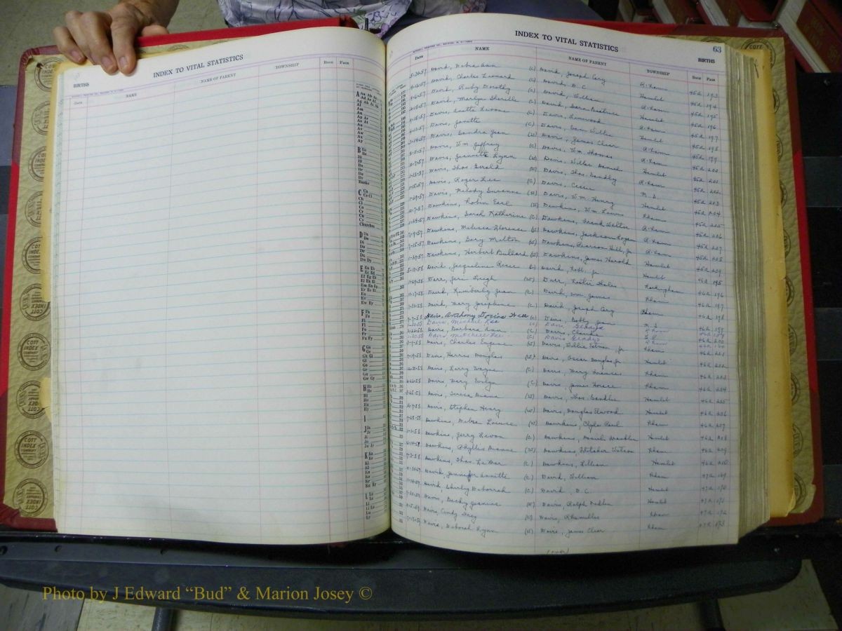 Richmond Births, A-Z, 1946-1989 303.JPG