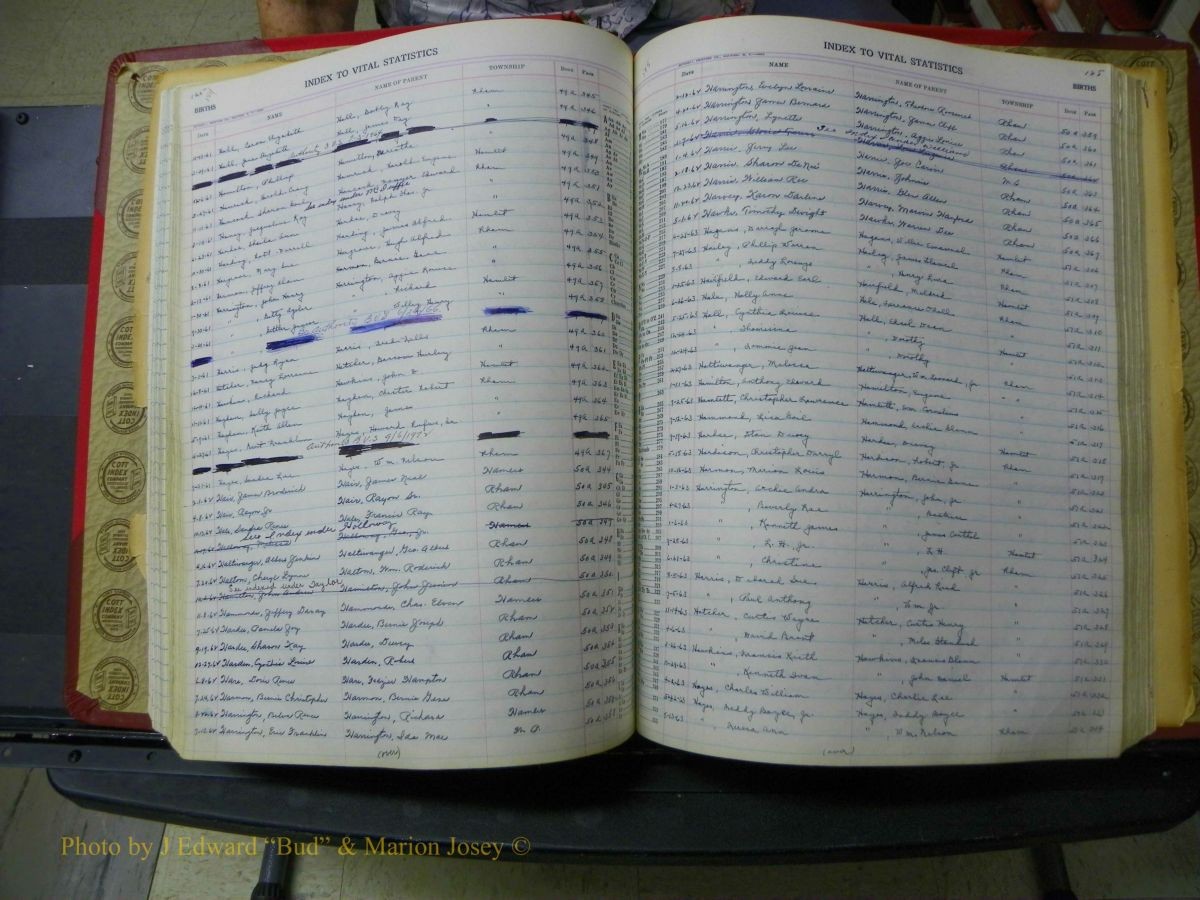 Richmond Births, A-Z, 1946-1989 341.JPG