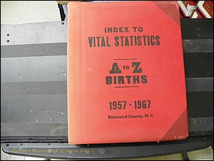 Richmond Births, A-Z, 1946-1989 253.JPG