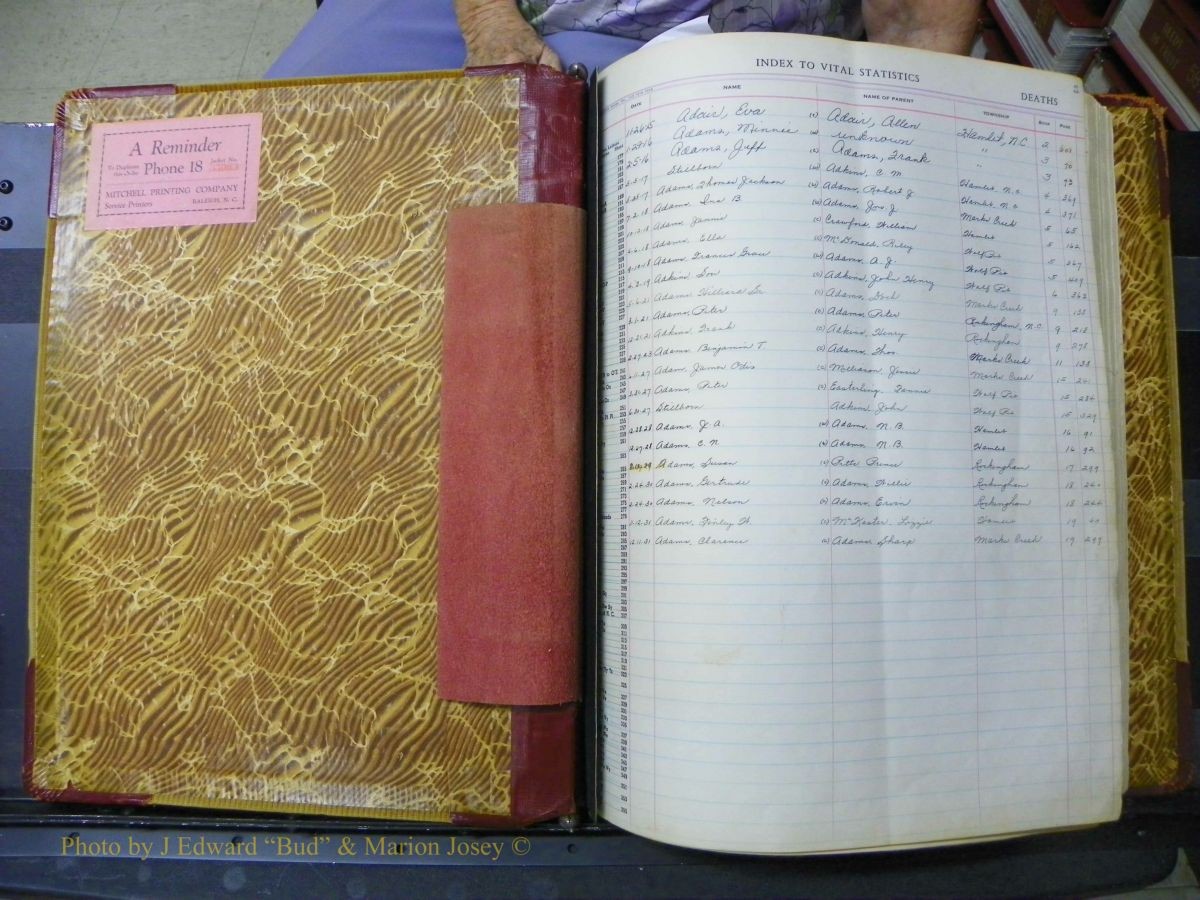 Richmond Births, 1900 + Deaths, 1914-1967 276.JPG