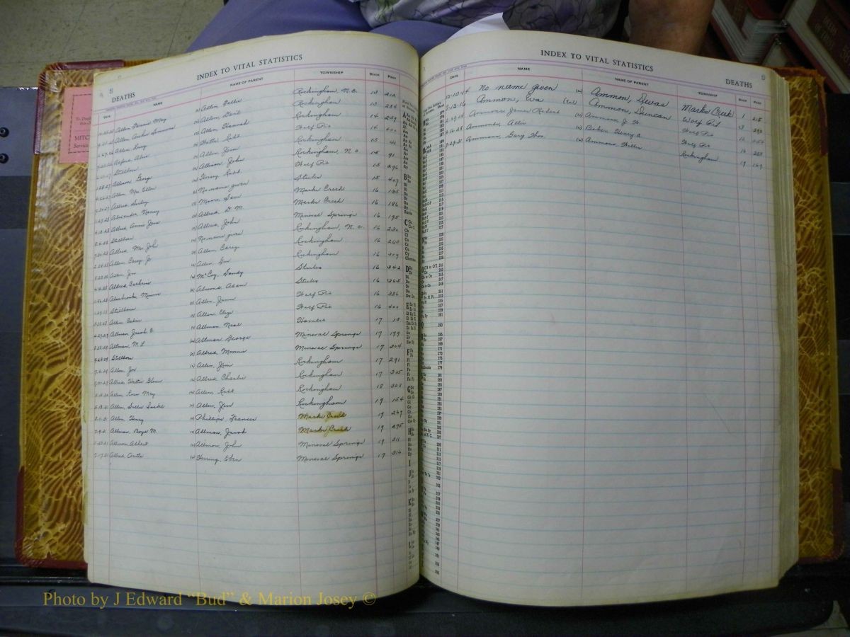 Richmond Births, 1900 + Deaths, 1914-1967 281.JPG