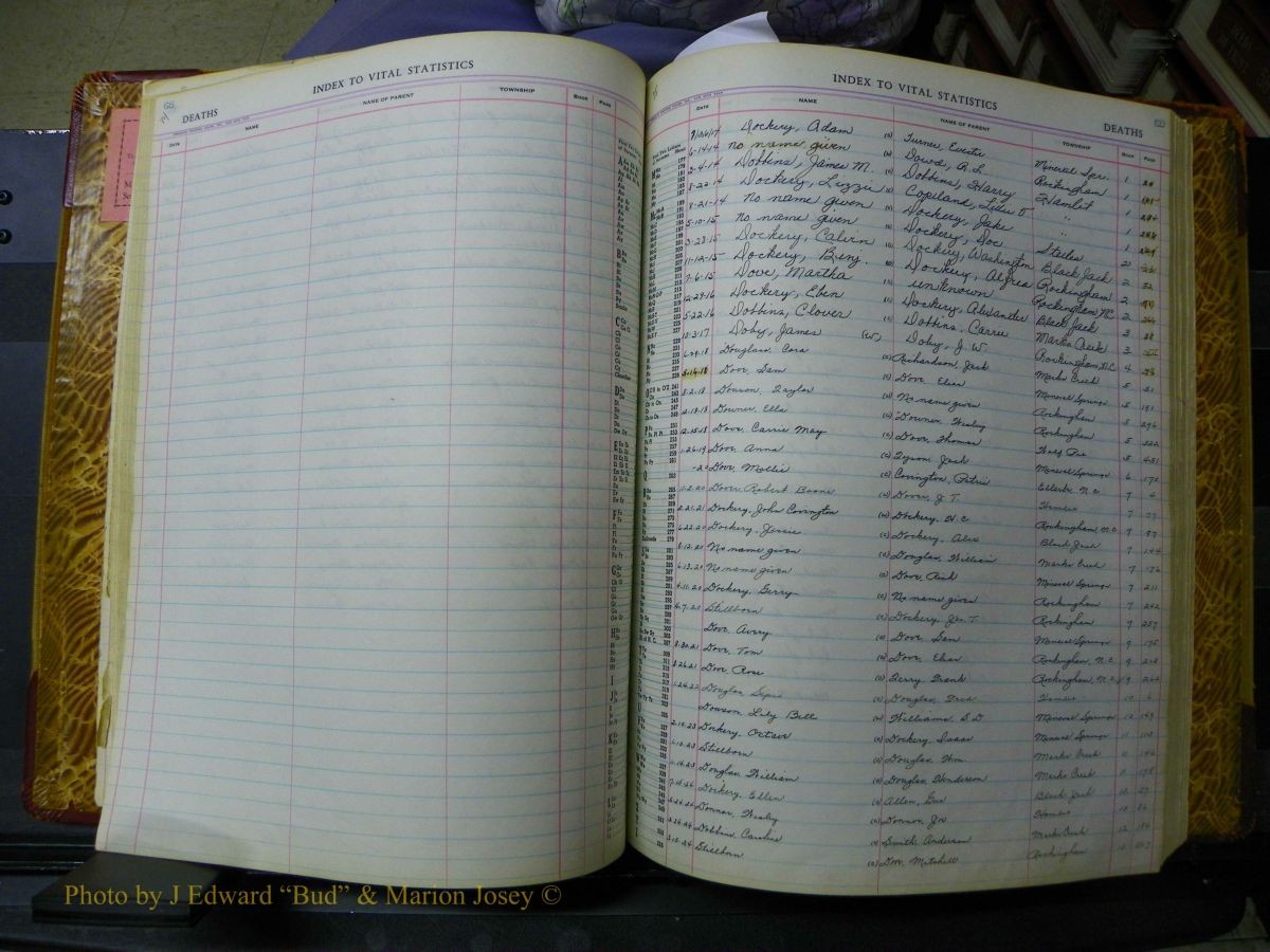 Richmond Births, 1900 + Deaths, 1914-1967 314.JPG