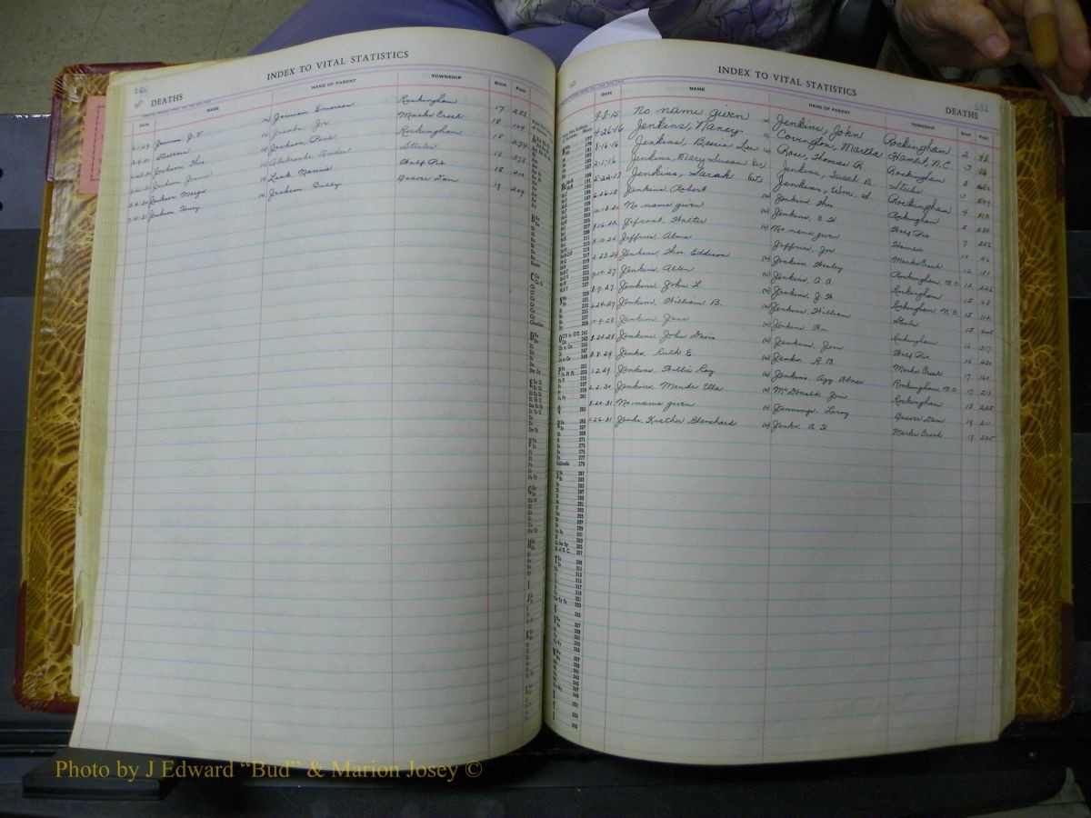 Richmond Births, 1900 + Deaths, 1914-1967 356.JPG