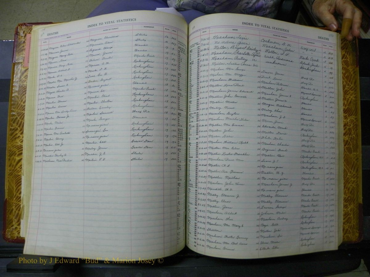Richmond Births, 1900 + Deaths, 1914-1967 382.JPG
