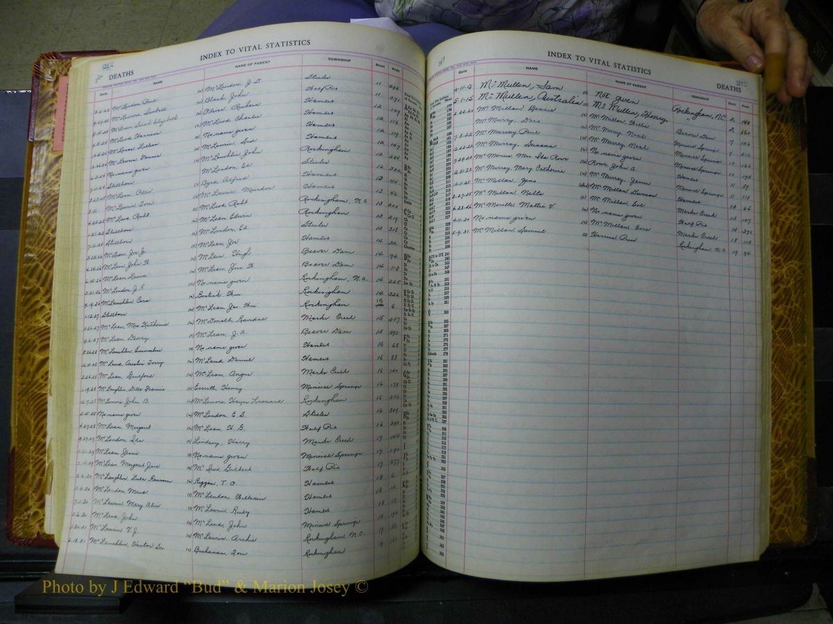 Richmond Births, 1900 + Deaths, 1914-1967 401.JPG