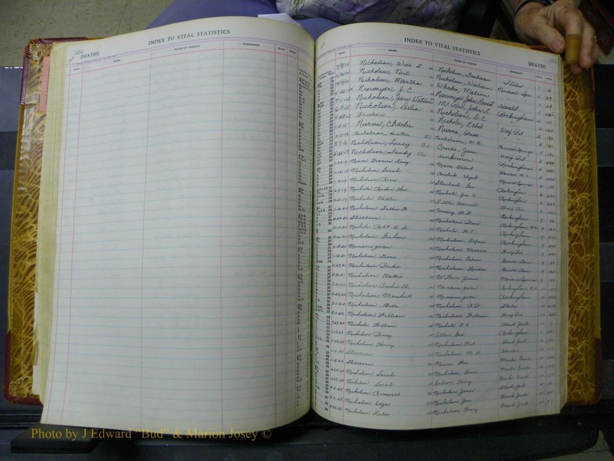 Richmond Births, 1900 + Deaths, 1914-1967 408.JPG