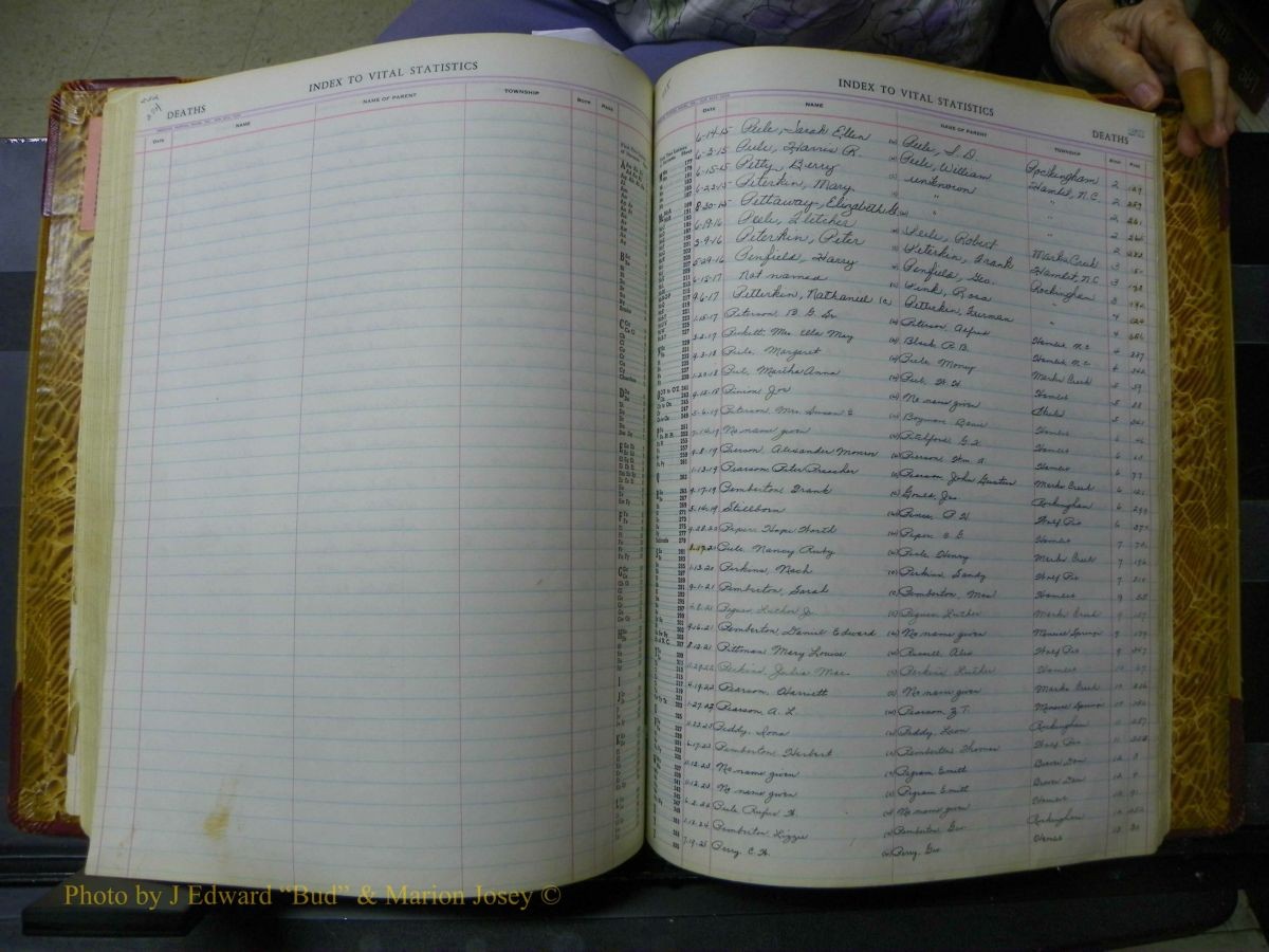 Richmond Births, 1900 + Deaths, 1914-1967 419.JPG