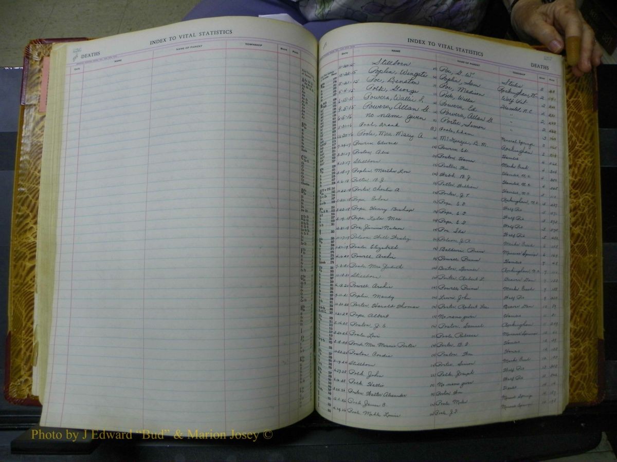 Richmond Births, 1900 + Deaths, 1914-1967 420.JPG