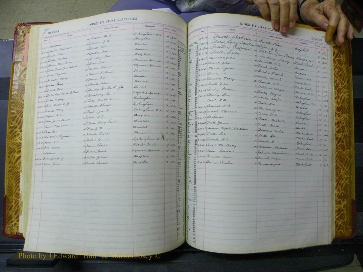 Richmond Births, 1900 + Deaths, 1914-1967 422.JPG