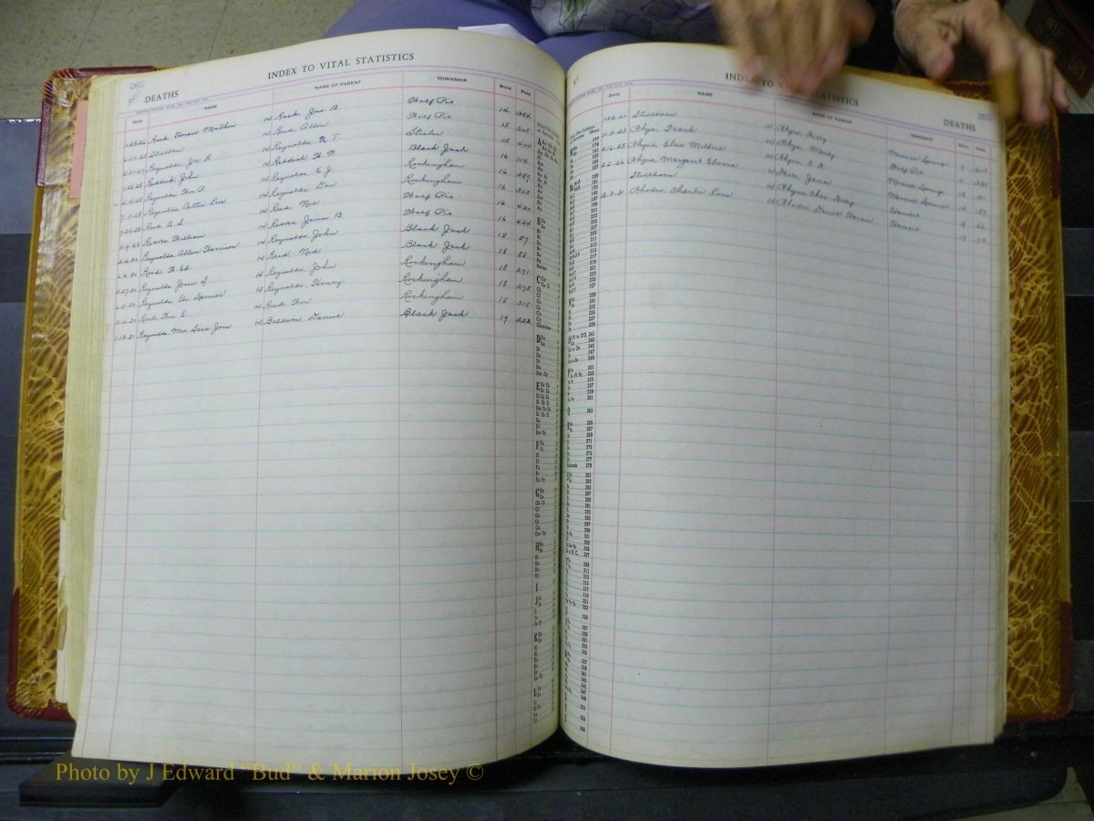 Richmond Births, 1900 + Deaths, 1914-1967 426.JPG