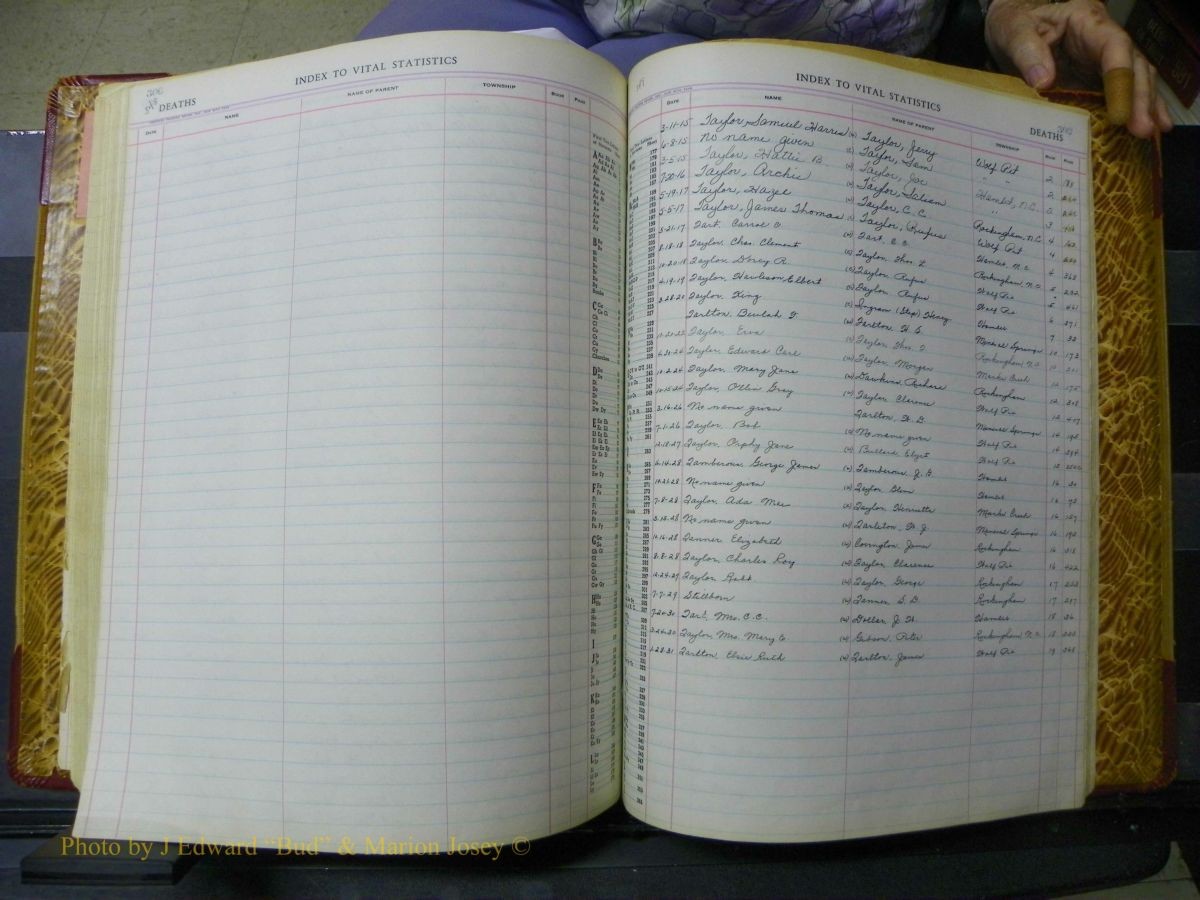Richmond Births, 1900 + Deaths, 1914-1967 451.JPG