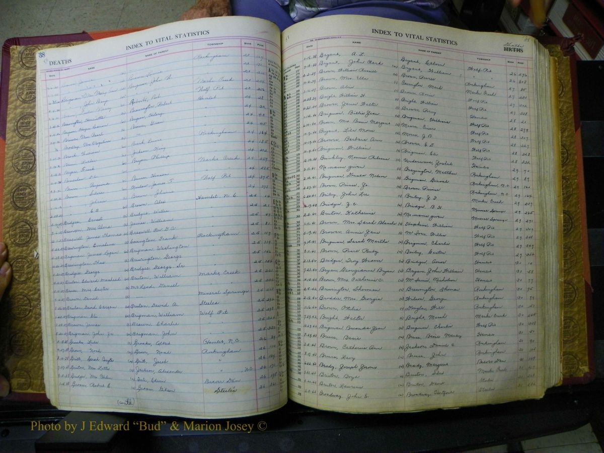 Richmond Births, 1900 + Deaths, 1914-1967 505.JPG