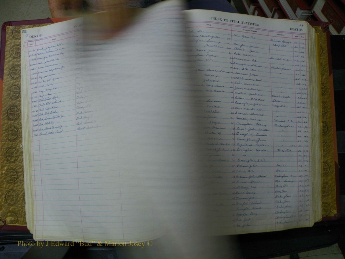 Richmond Births, 1900 + Deaths, 1914-1967 519.JPG