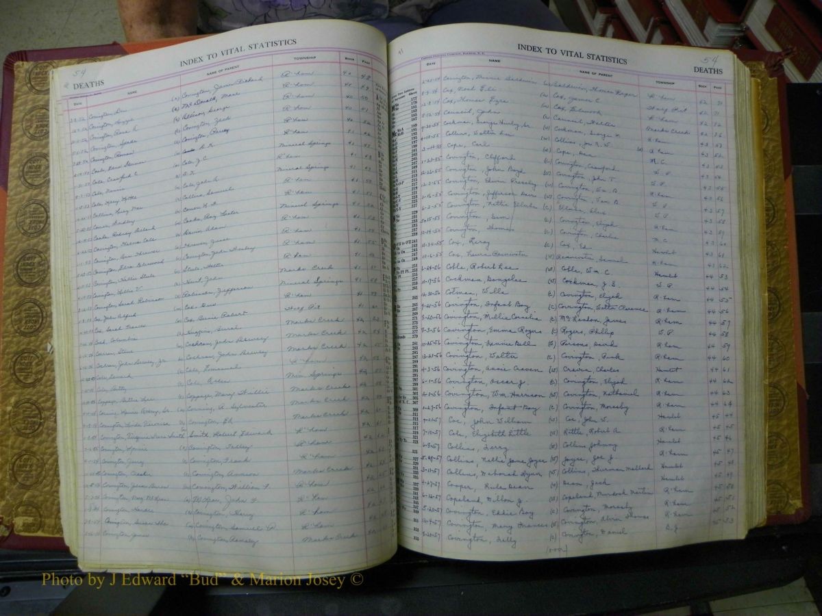 Richmond Births, 1900 + Deaths, 1914-1967 524.JPG