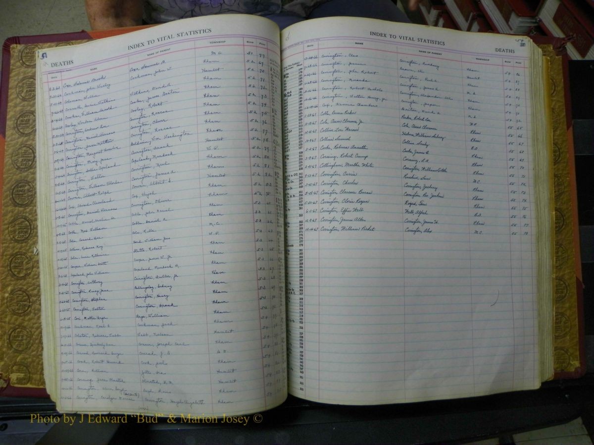 Richmond Births, 1900 + Deaths, 1914-1967 528.JPG