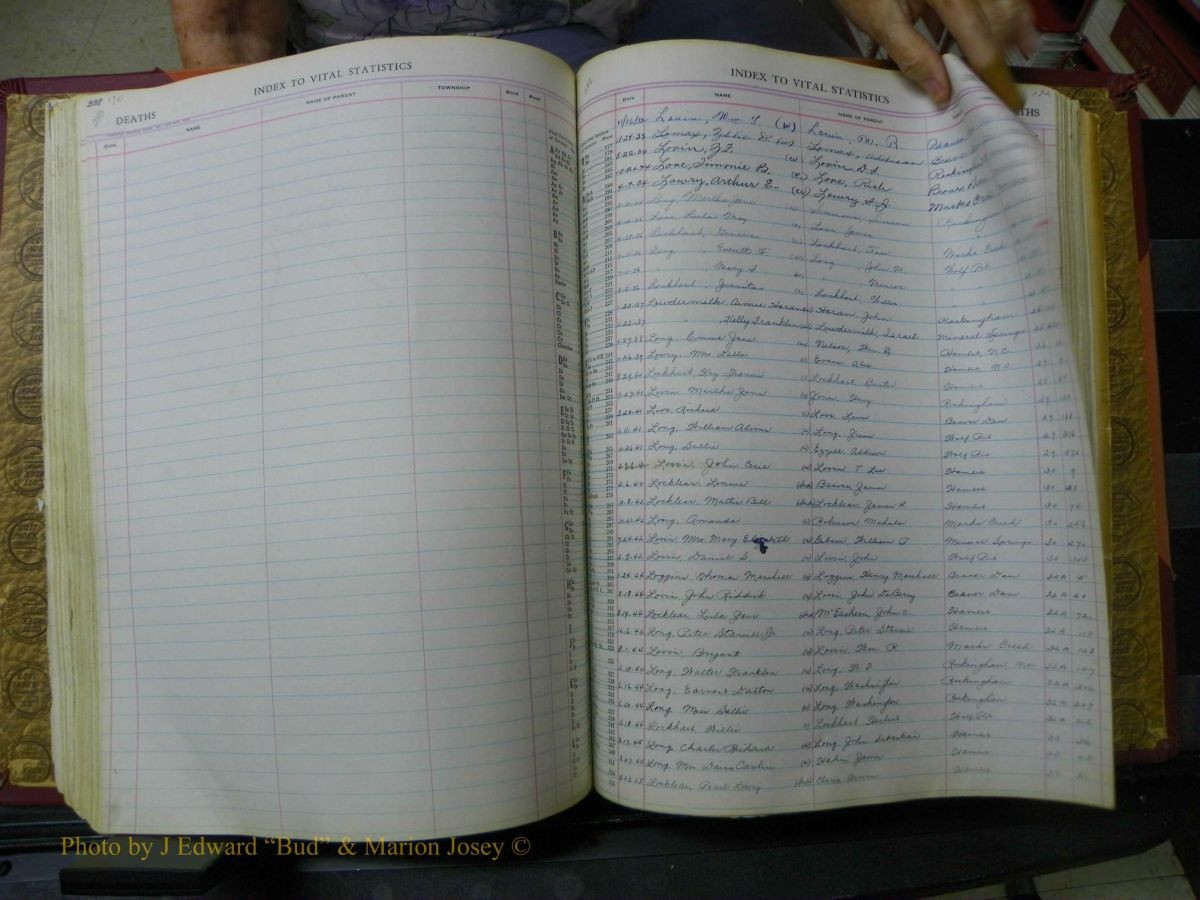 Richmond Births, 1900 + Deaths, 1914-1967 621.JPG