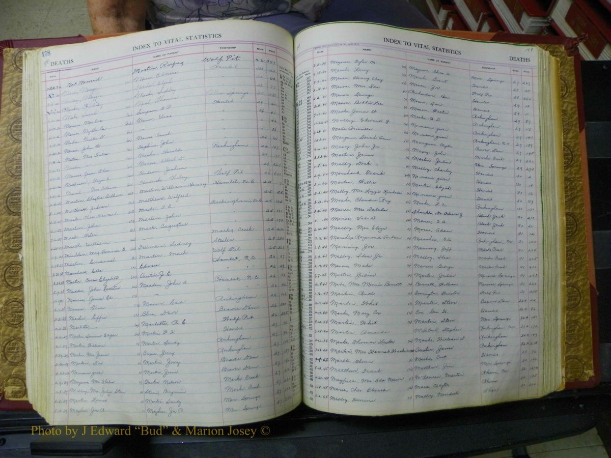 Richmond Births, 1900 + Deaths, 1914-1967 627.JPG