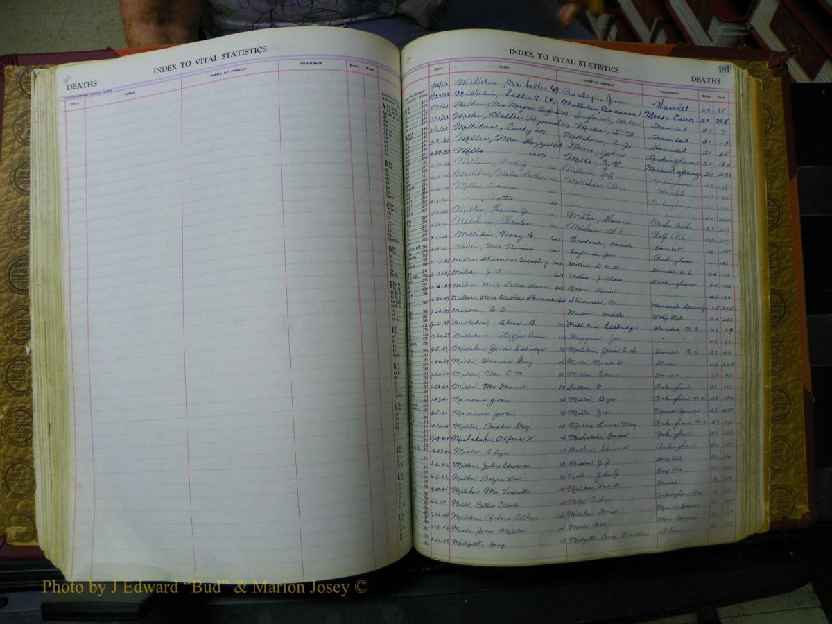 Richmond Births, 1900 + Deaths, 1914-1967 630.JPG