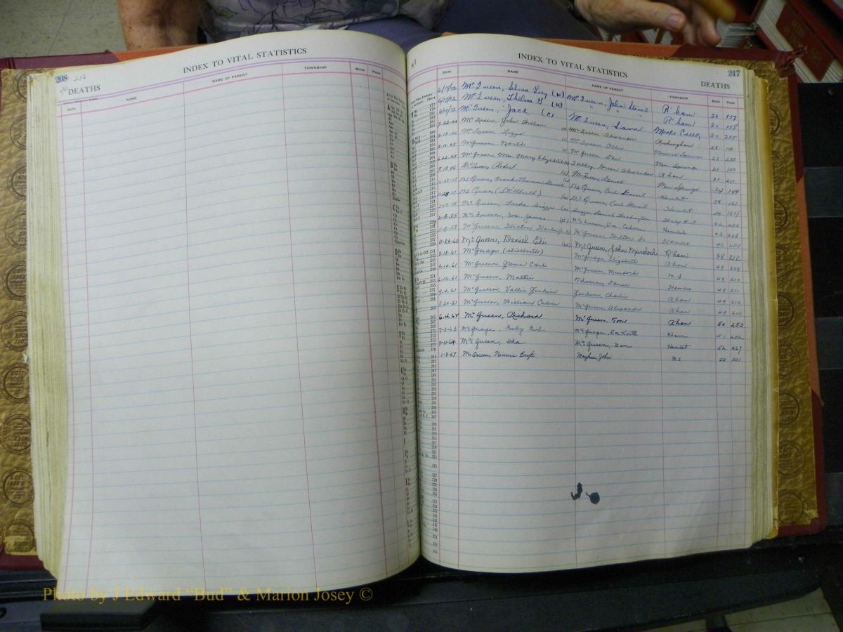 Richmond Births, 1900 + Deaths, 1914-1967 653.JPG