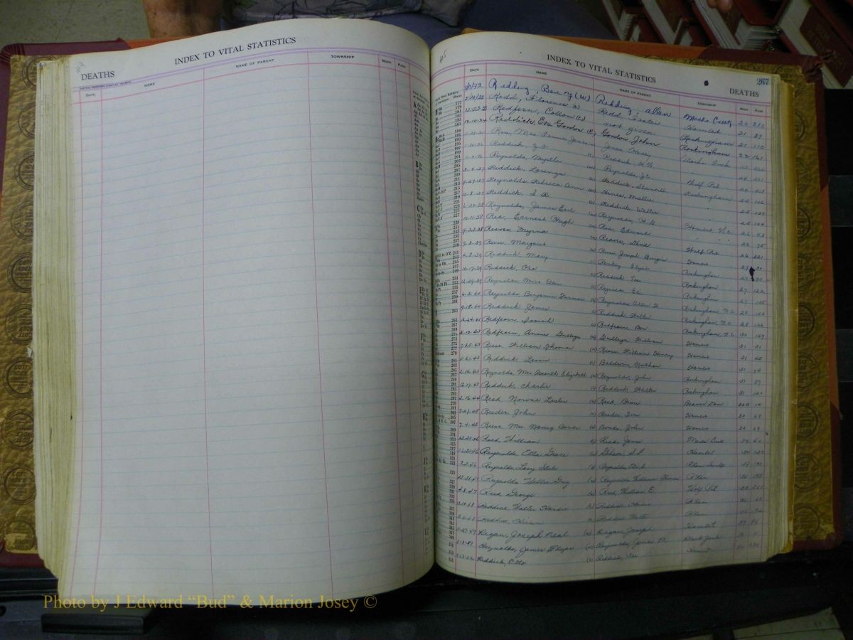 Richmond Births, 1900 + Deaths, 1914-1967 684.JPG