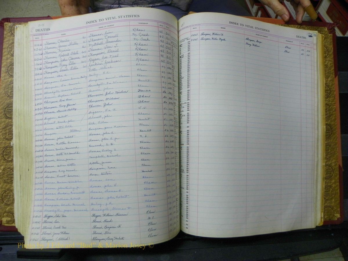 Richmond Births, 1900 + Deaths, 1914-1967 721.JPG