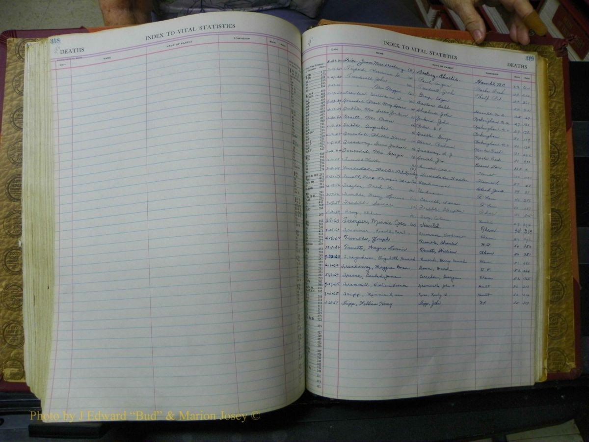 Richmond Births, 1900 + Deaths, 1914-1967 724.JPG