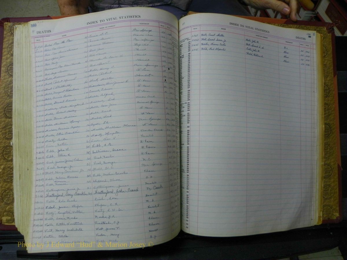 Richmond Births, 1900 + Deaths, 1914-1967 740.JPG