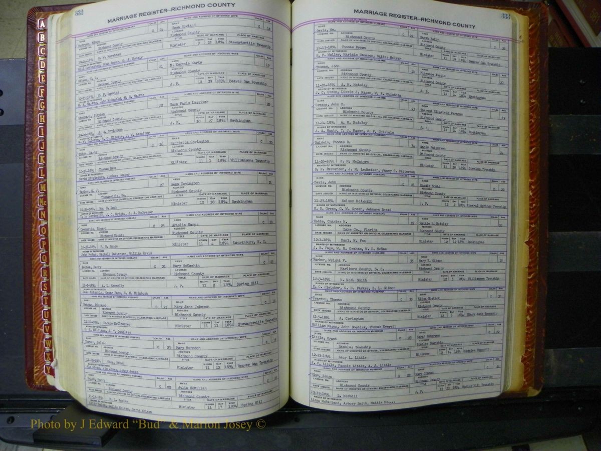 Richmond Marriages, 1870-1937 216.JPG