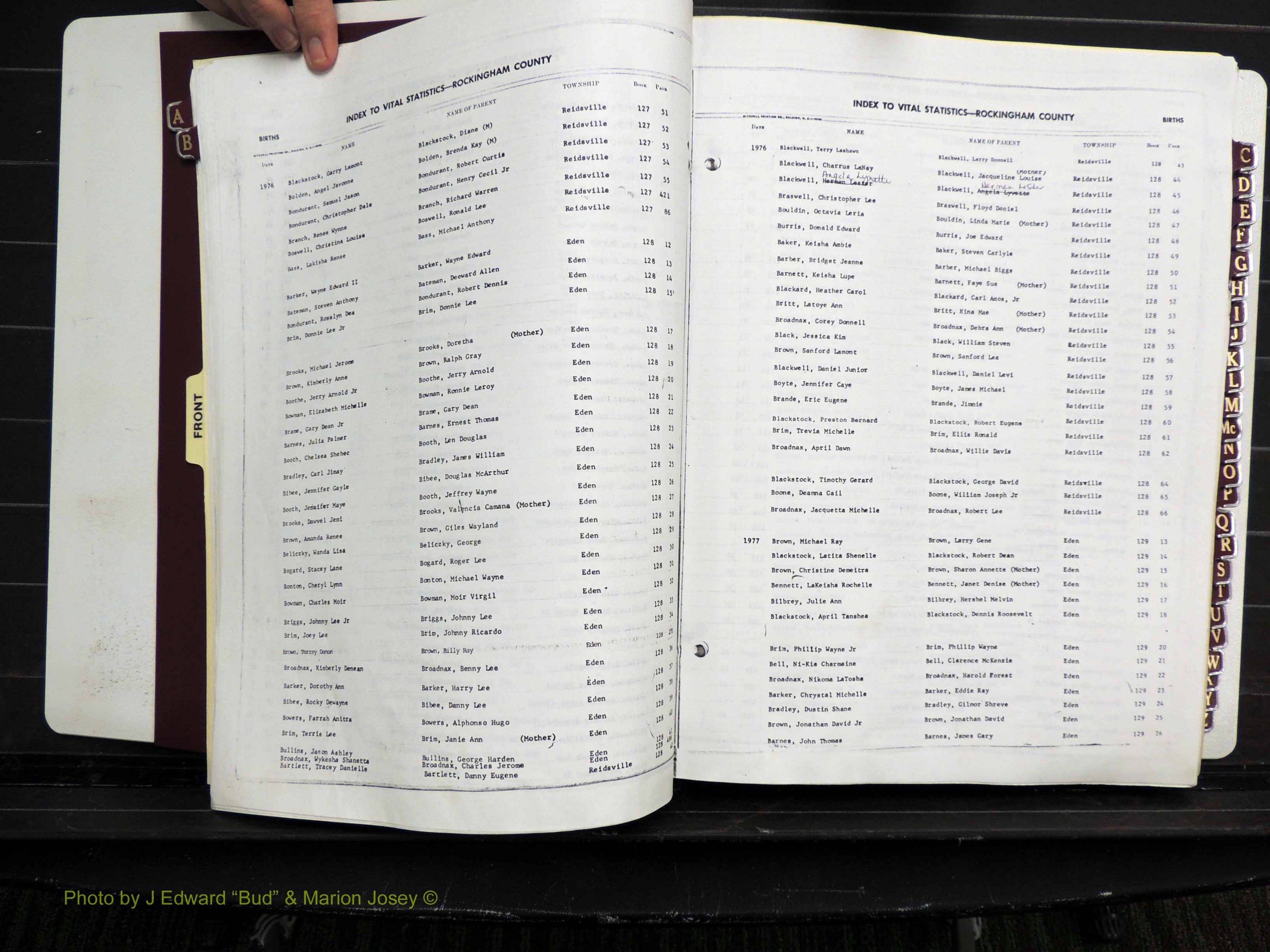 Rockingham Co, NC, Births, 1968-1981 (123).JPG